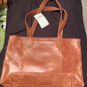 Able leather tote